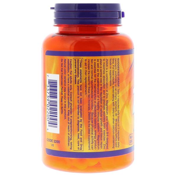 Now Sports ZMA 90 Caps - Image 2