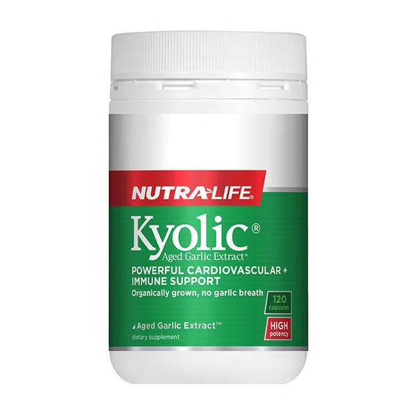 Nutralife Kyolic Aged Garlic Extract High Potency 120 Caps