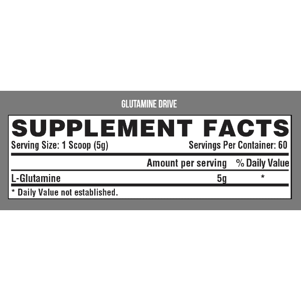 Nutrex Glutamine Drive 300g - Image 3