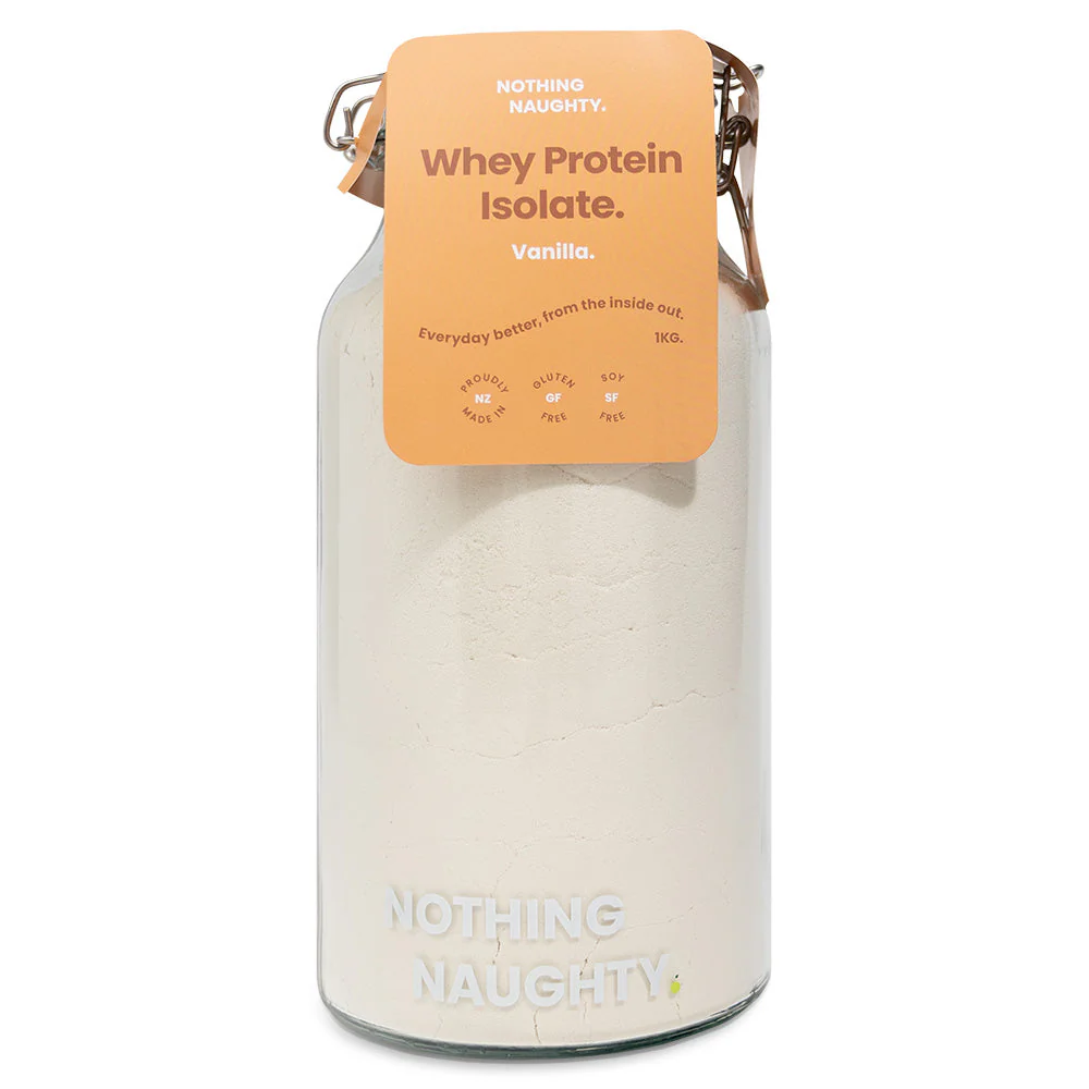 Nothing Naughty NZ Whey Protein Isolate 1kg