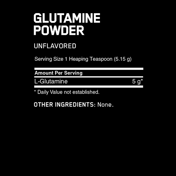 Optimum Nutrition Glutamine Powder 300g - Image 2