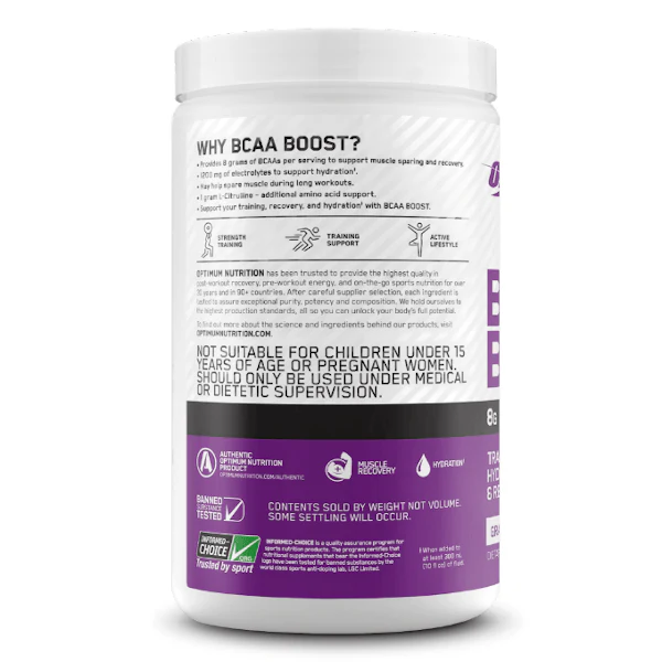 Optimum Nutrition BCAA Boost 30 Serves - Image 3