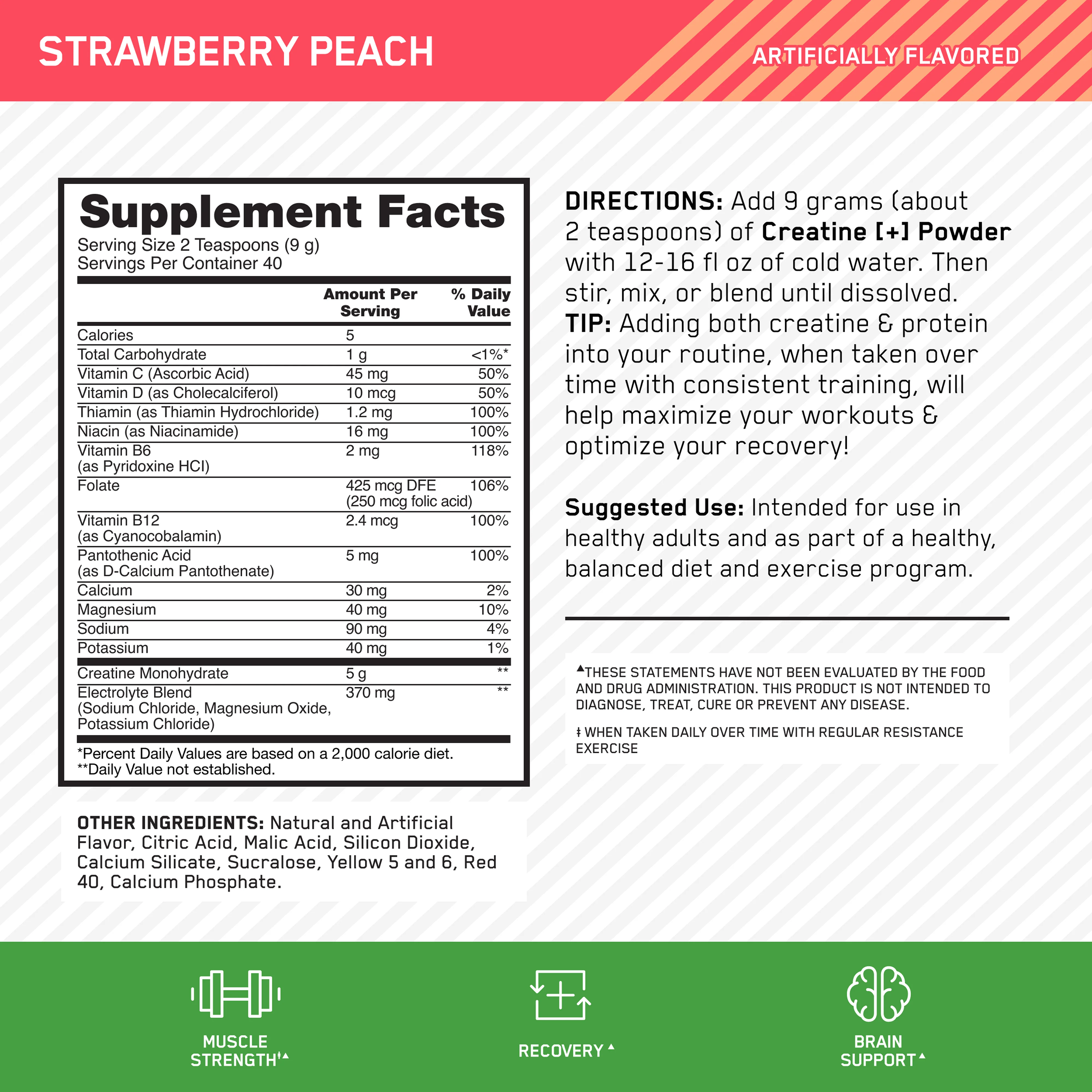 Optimum Nutrition Creatine Plus - Image 3