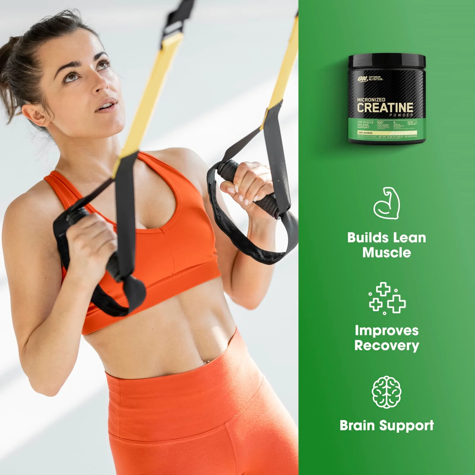 Optimum Nutrition Creatine 600g - Image 5
