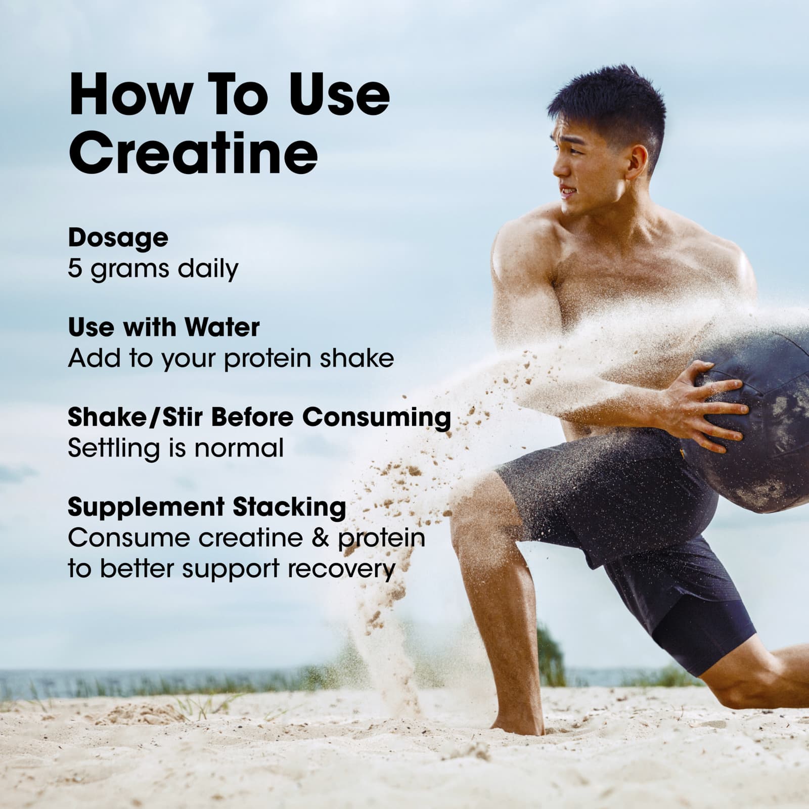 Optimum Nutrition Creatine 600g - Image 6