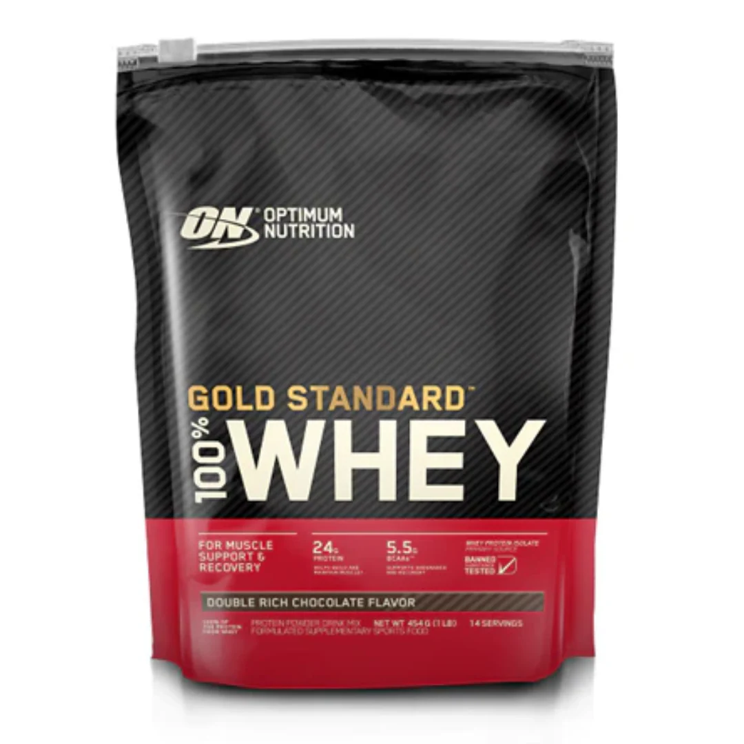 Optimum Nutrition Gold Standard 100% Whey 1lbs/454g - Image 2