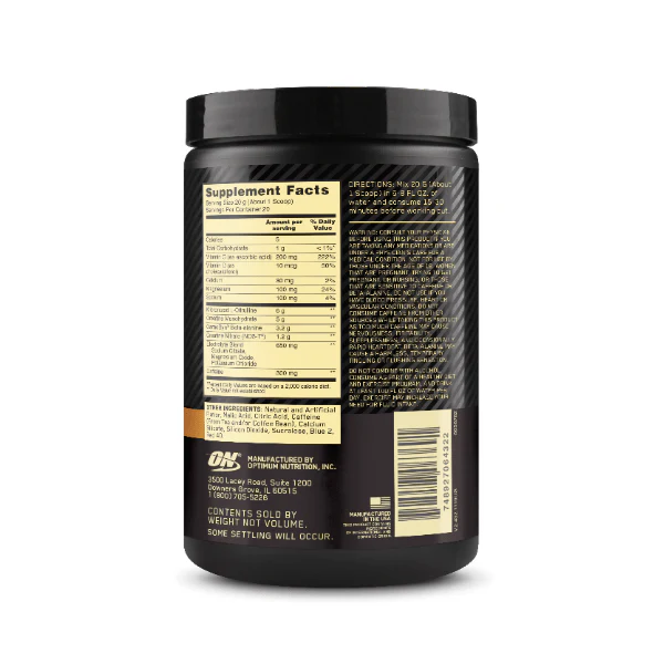 Optimum Nutrition Gold Standard Pre Advanced 20 Serves - Image 4