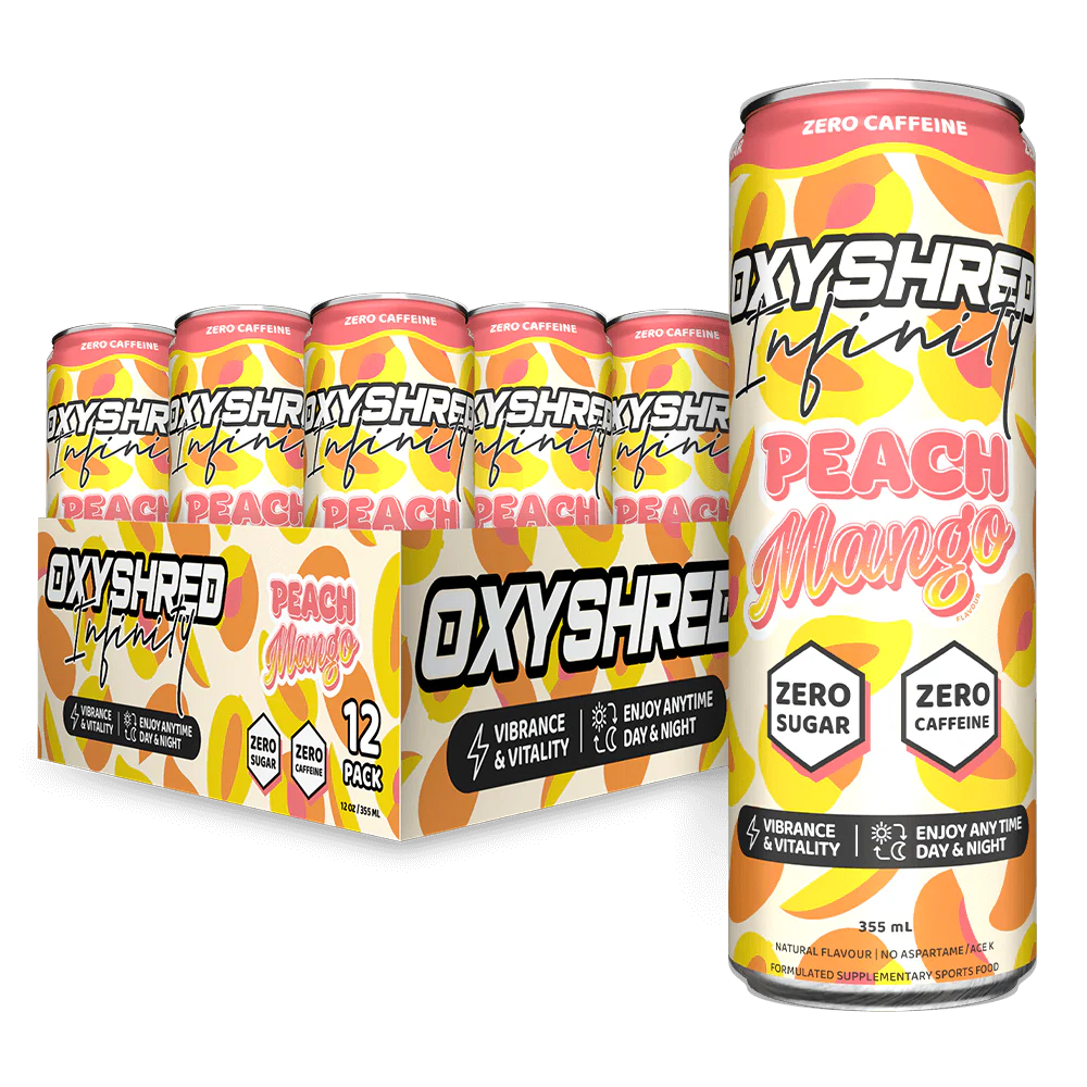 OxyShred Infinity Caffeine-Free Energy Drink - 12 Pack