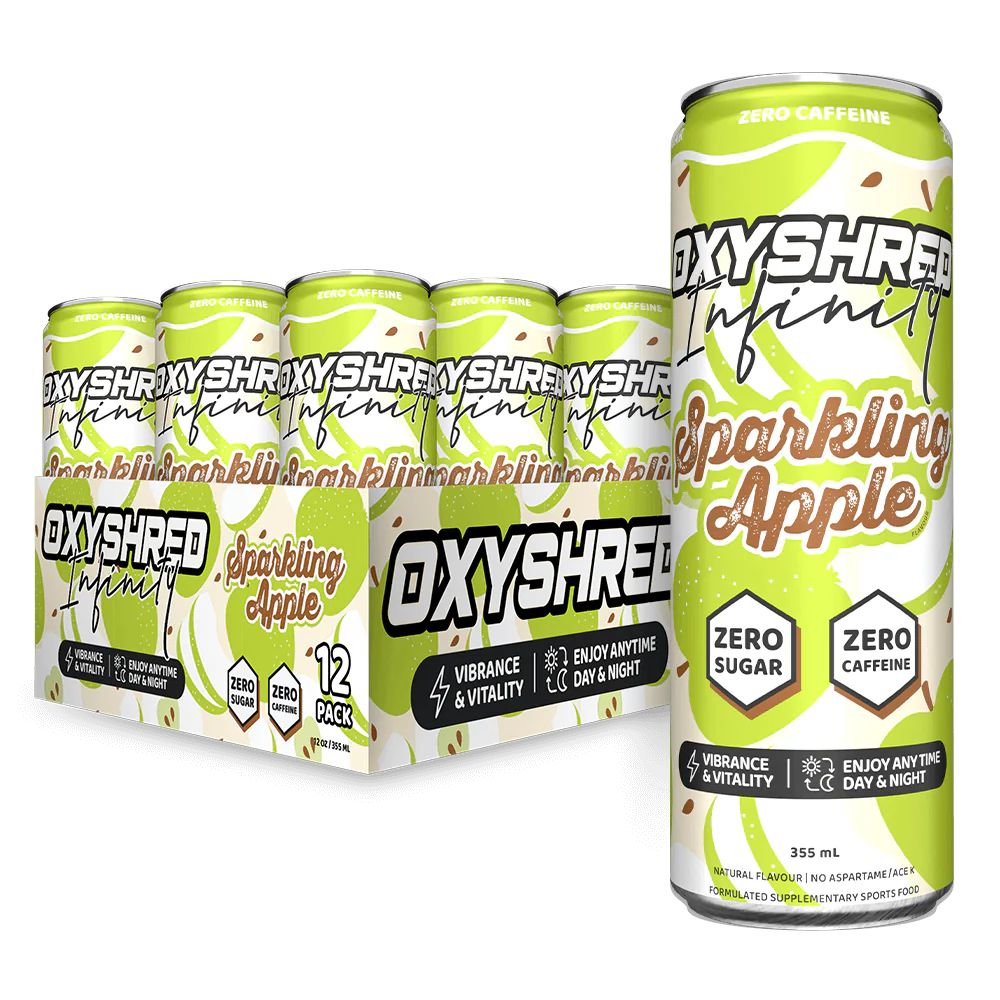 OxyShred Infinity Caffeine-Free Energy Drink - 12 Pack - Image 3