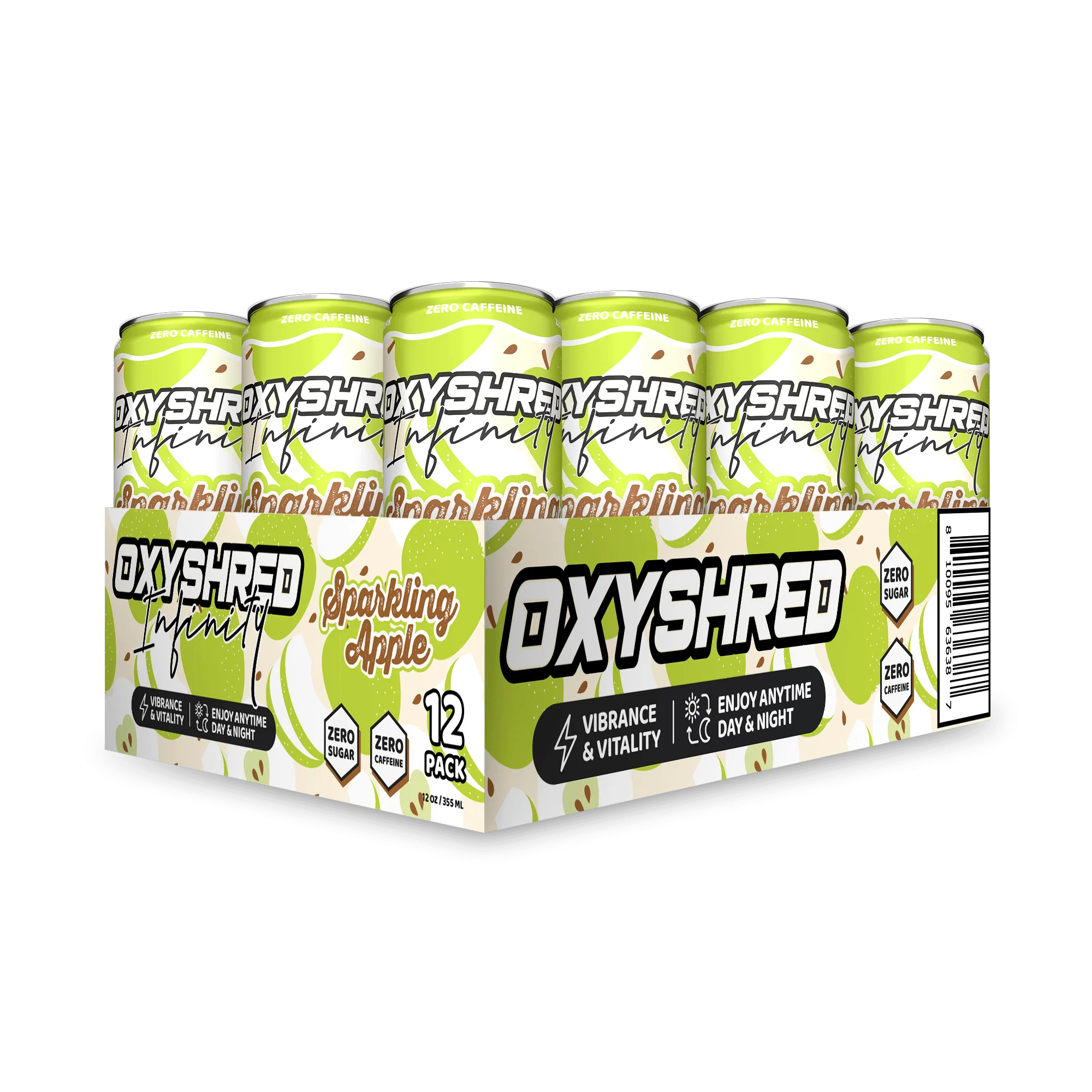 OxyShred Infinity Caffeine-Free Energy Drink - 12 Pack - Image 4
