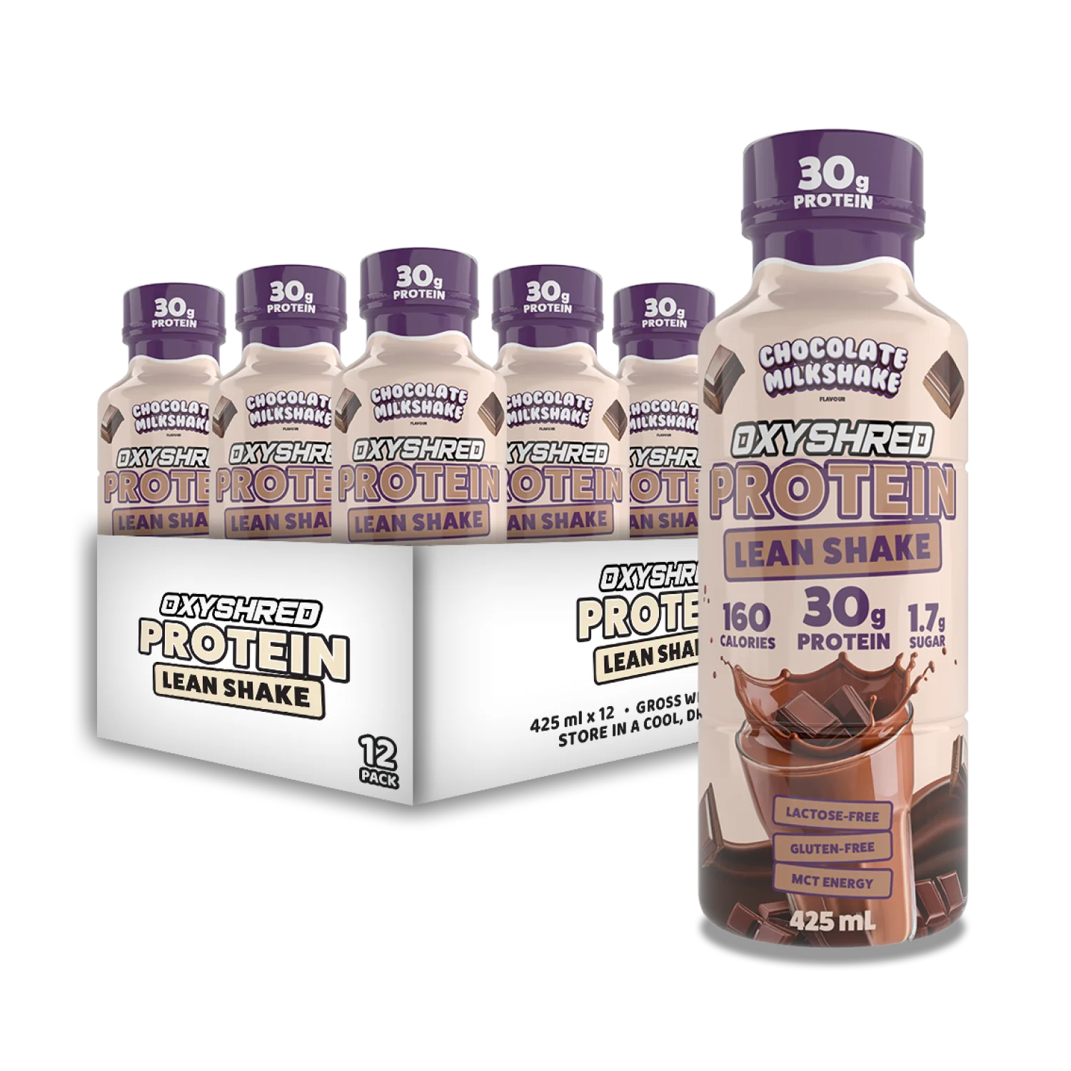 OxyShred Lean Protein Shakes (12-Pack)