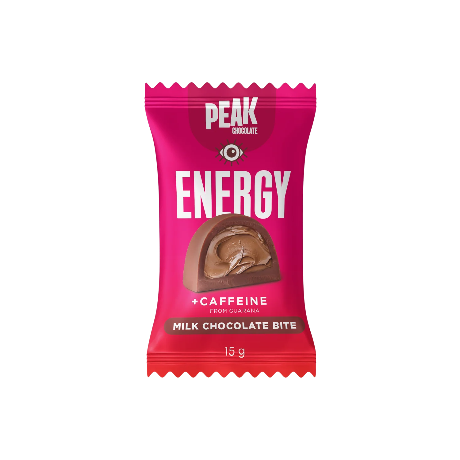 PEAK CHOCOLATE ENERGY BITE (15g) – Shelf Display Box (20 Units) - Image 3