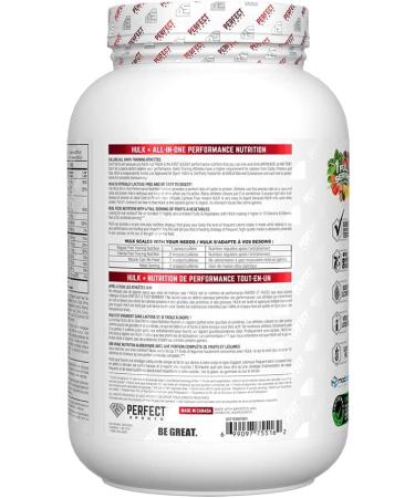 PERFECT SPORTS HULK Clean Mass Gainer 50g Whey Protein 99% Removed Lactose & Gluten Free - Image 2