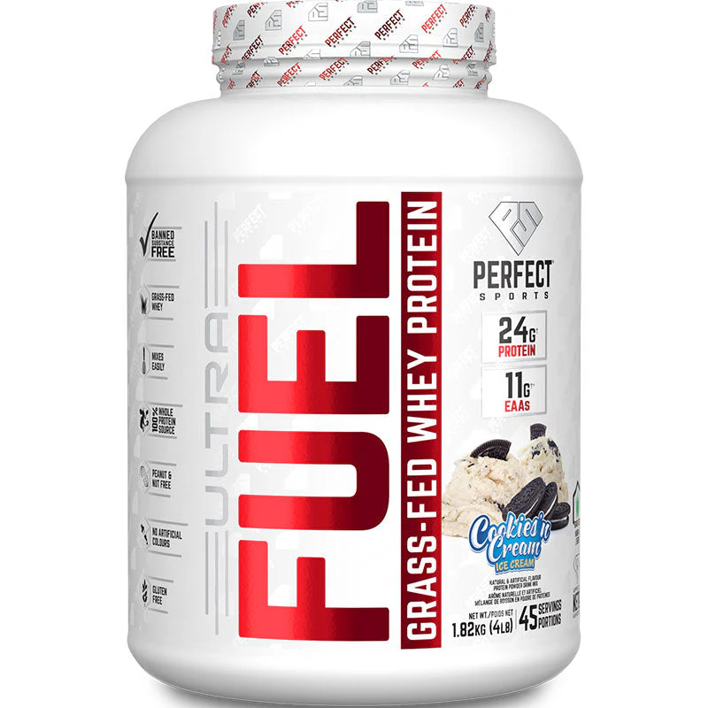 Perfect Sports Ultra Fuel Grass-Fed Whey Protein - 4 lbs 45 Servings - Image 5