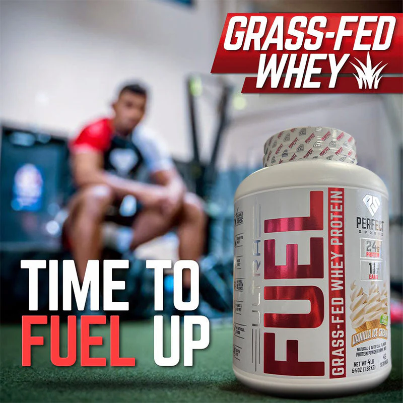 Perfect Sports Ultra Fuel Grass-Fed Whey Protein - 4 lbs 45 Servings - Image 7