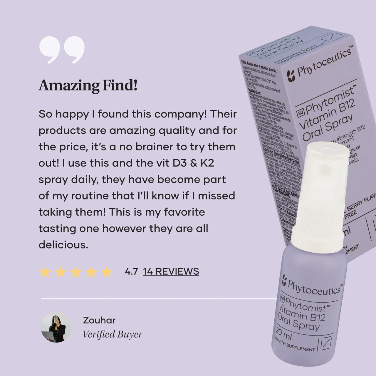 Phytomist® Vitamin B12 Oral Spray - Image 3