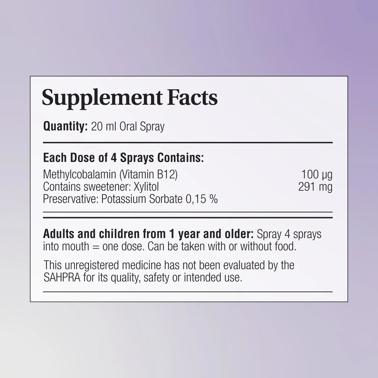 Phytomist® Vitamin B12 Oral Spray - Image 4