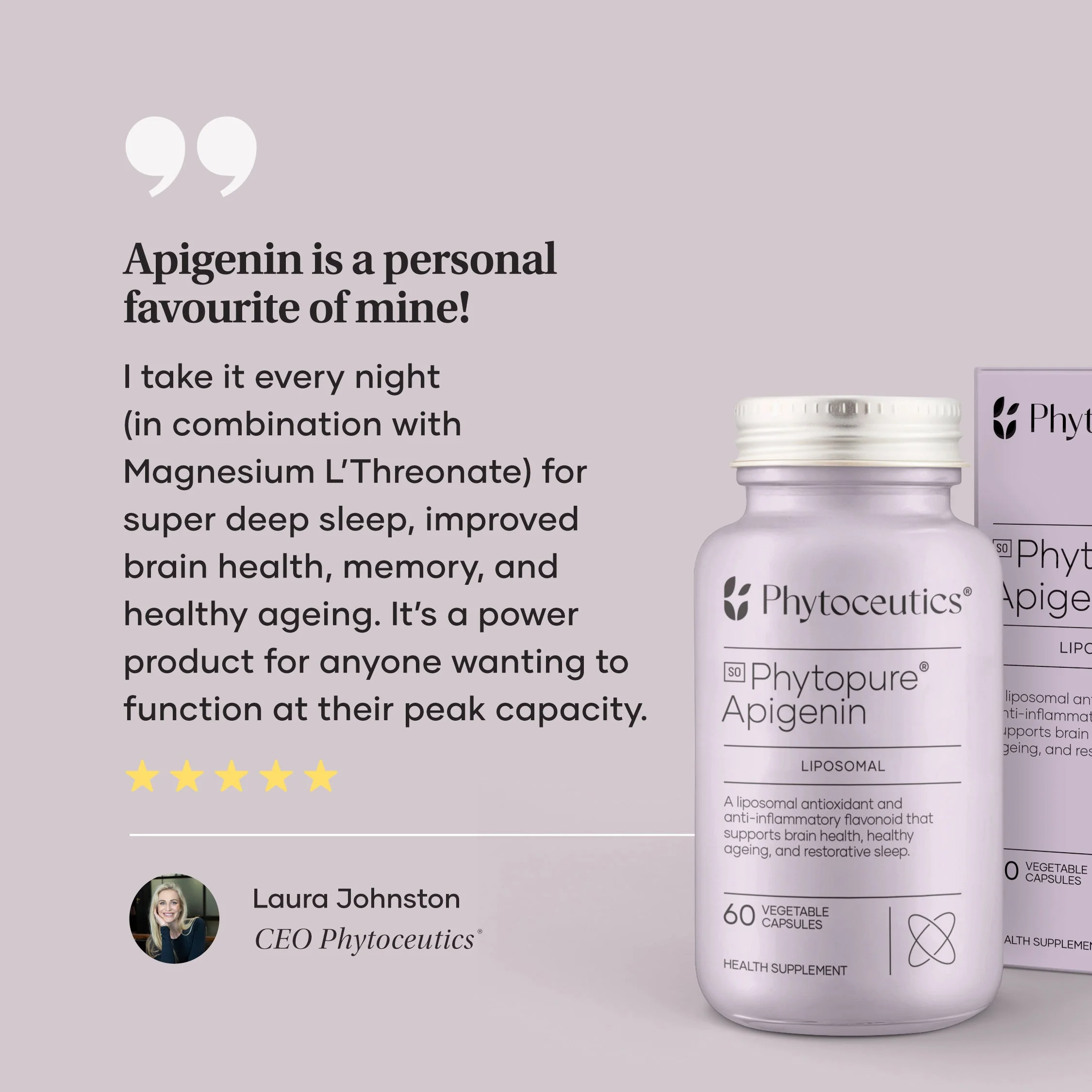 Phytoceutics® Phytopure® Apigenin - Image 3