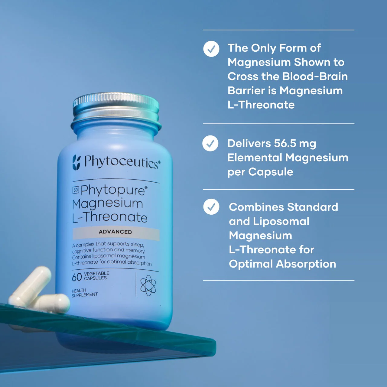 Phytoceutics® Phytopure® Magnesium L-Threonate Advanced - Image 2