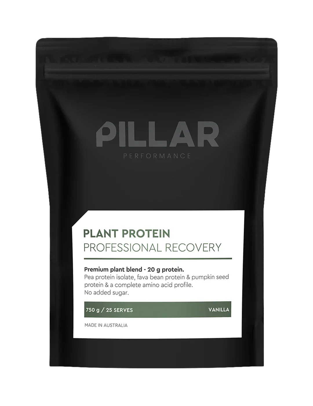 Pillar Performance Plant Protein Vanilla