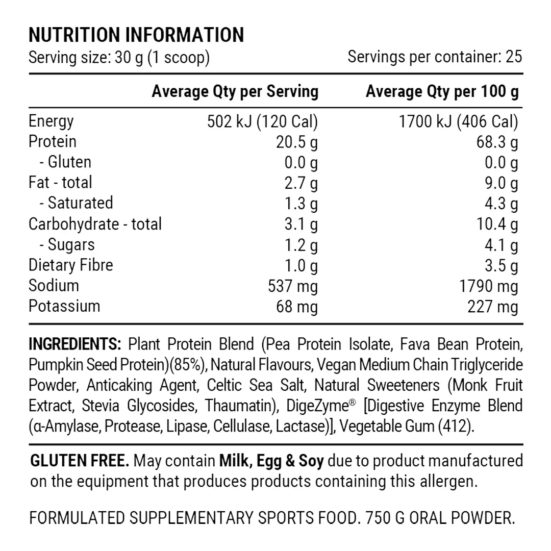 Pillar Performance Plant Protein Vanilla - Image 2