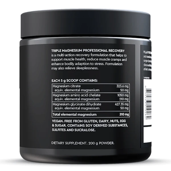 Pillar Performance Triple Magnesium 200g - Image 3