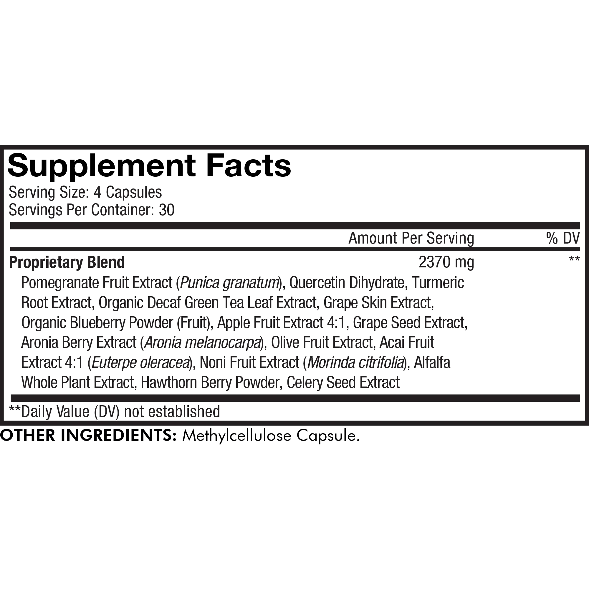 Codeage Polyphenols Broad Spectrum 120 Caps - Image 5