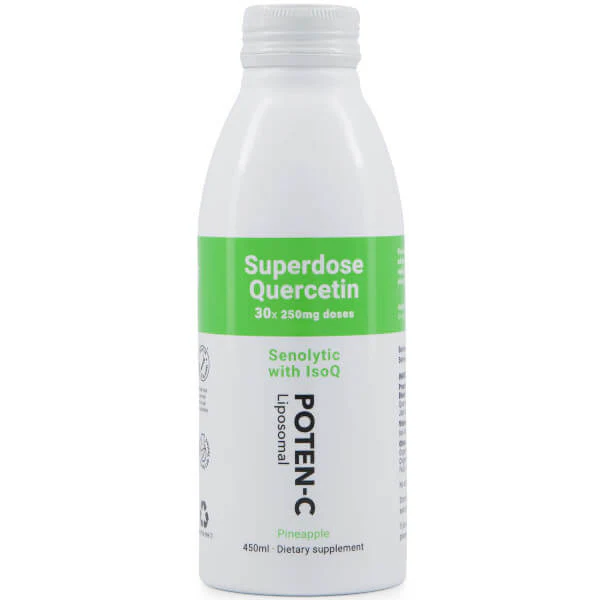 Poten-C Superdose Liposomal Quercetin 250mg 450ml