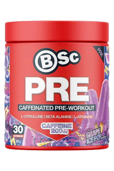BSc Body Science PRE Caffeinated Pre-Workout 300g