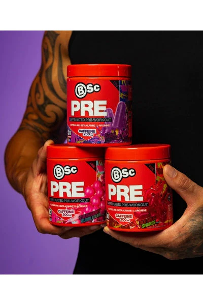 BSc Body Science PRE Caffeinated Pre-Workout 300g - Image 4