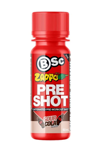BSc Body Science PRE-Workout Zappo SHOT 12 x 60ml - Image 3