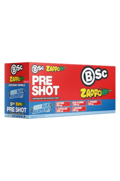 BSc Body Science PRE-Workout Zappo SHOT 12 x 60ml - Image 4