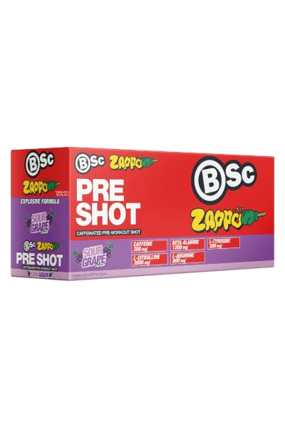 BSc Body Science PRE-Workout Zappo SHOT 12 x 60ml - Image 5