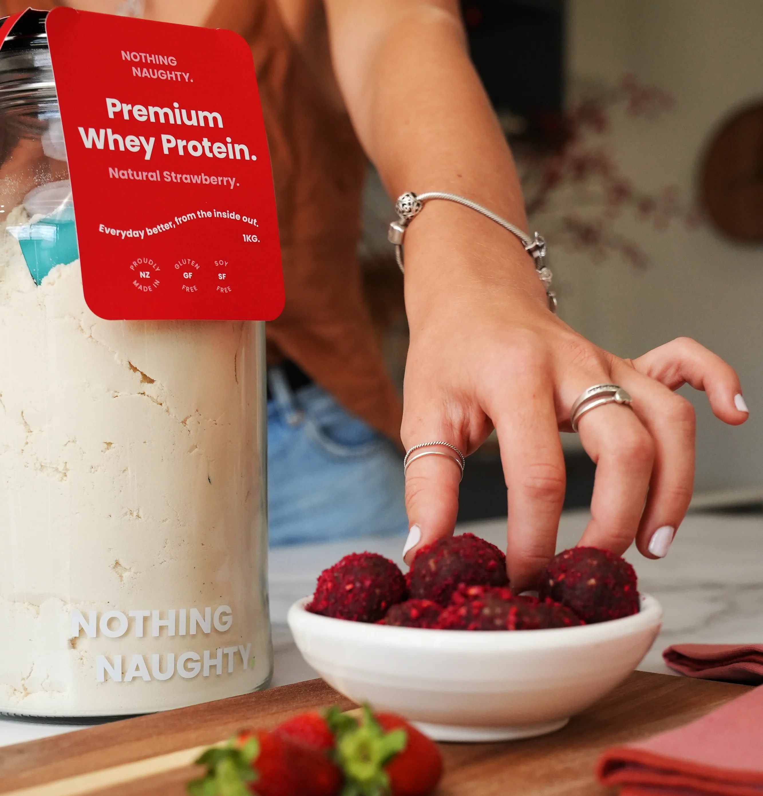Nothing Naughty Premium NZ Whey Protein Powder - Image 5