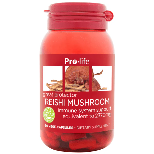 Pro-life Reishi Mushroom 2370mg 60 Caps