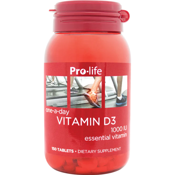 Pro-life Vitamin D3 150 Tabs