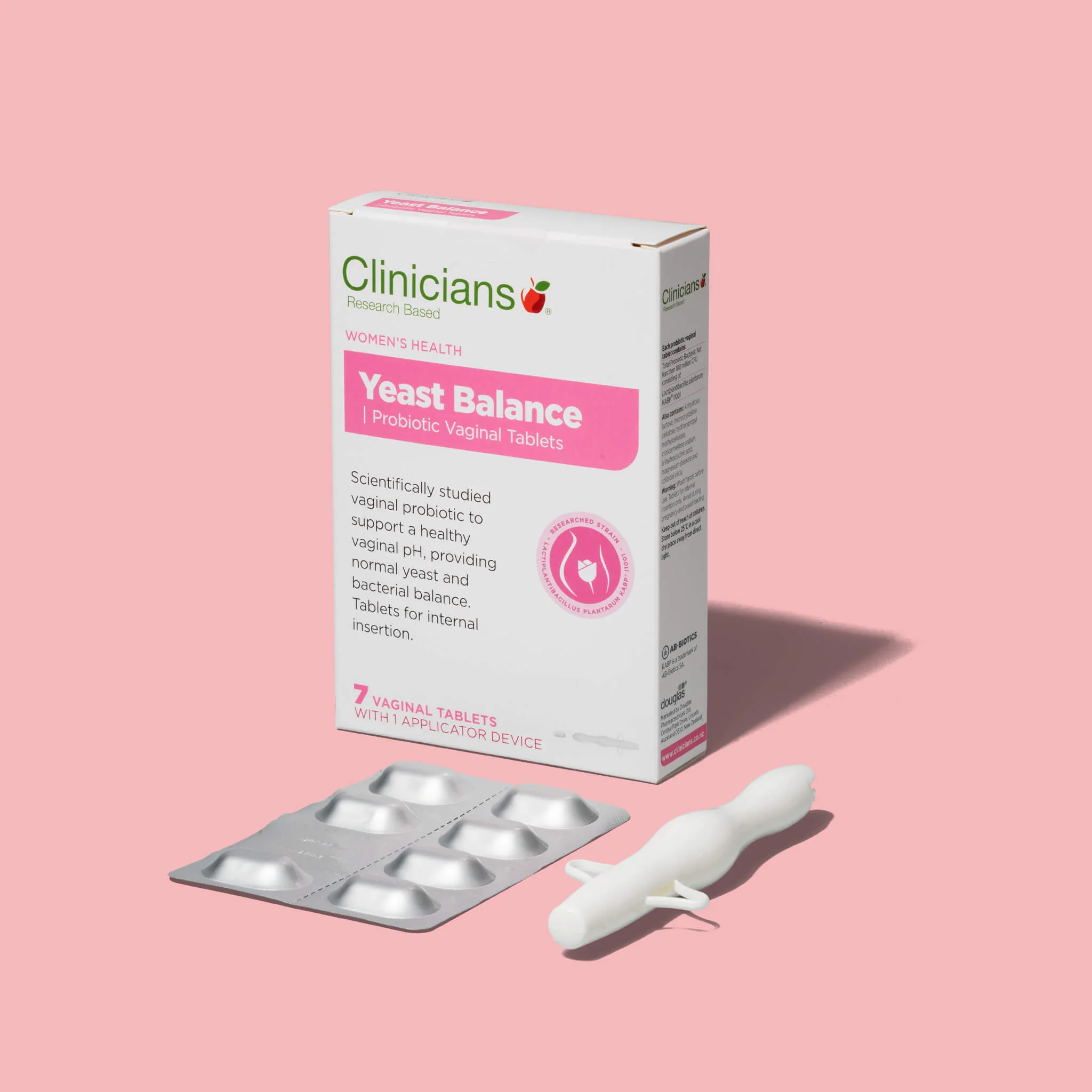 Clinicians Probiotic Vaginal Yeast Balance - Image 2