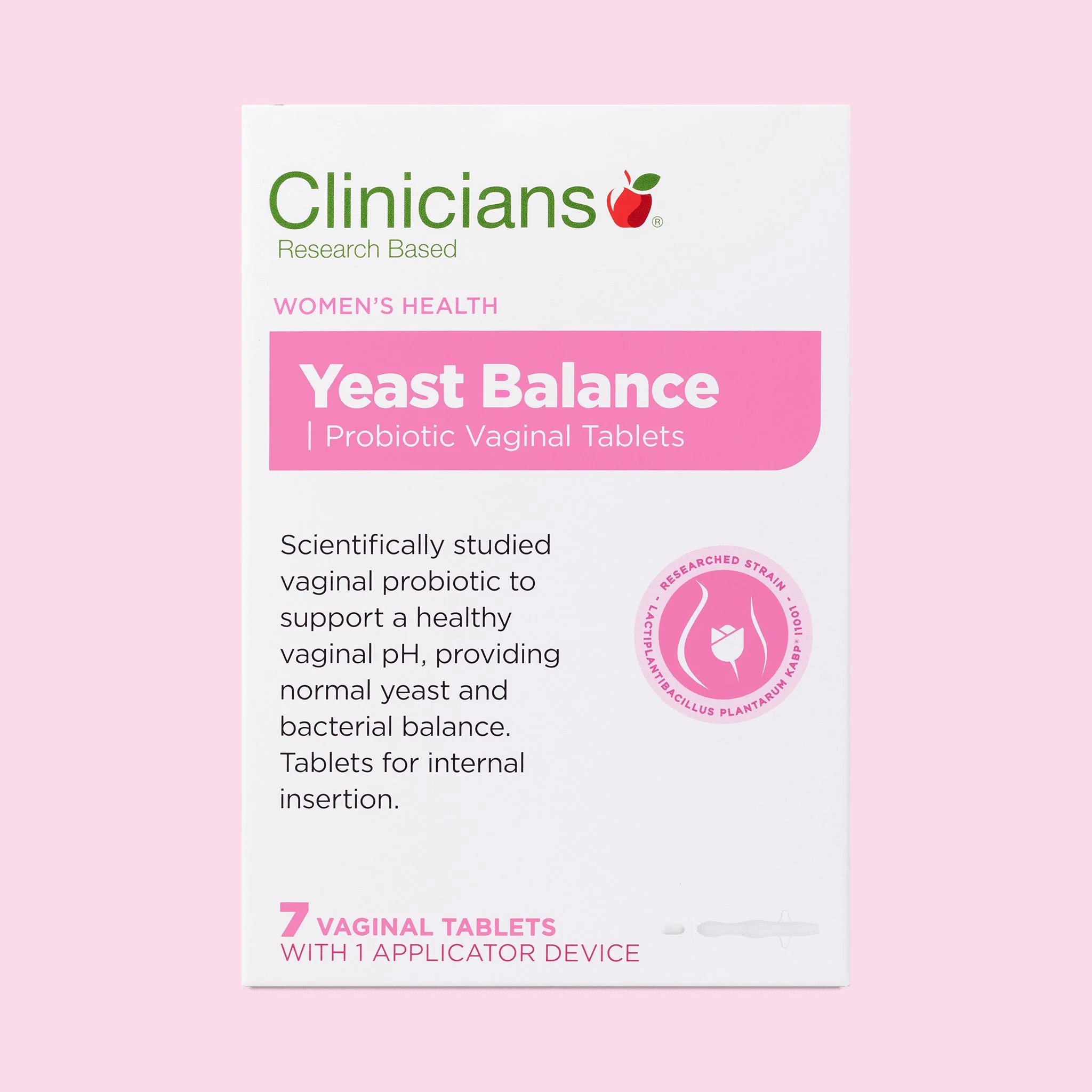 Clinicians Probiotic Vaginal Yeast Balance - Image 3