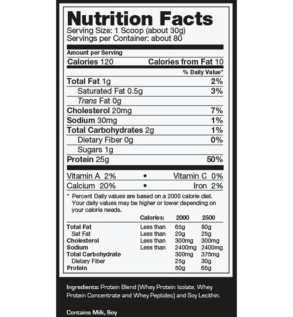 Ultimate Nutrition PROSTAR 100% WHEY PROTEIN 10lb - Image 18