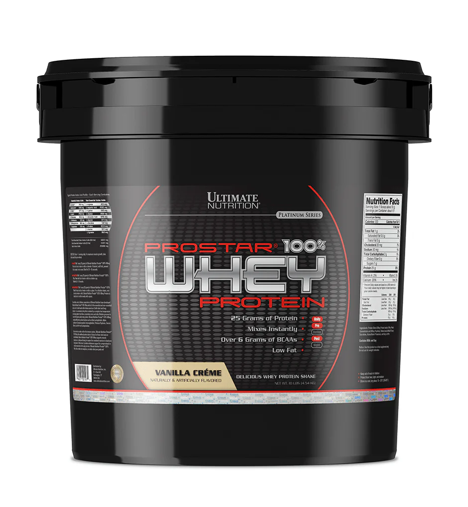 Ultimate Nutrition PROSTAR 100% WHEY PROTEIN 10lb - Image 2