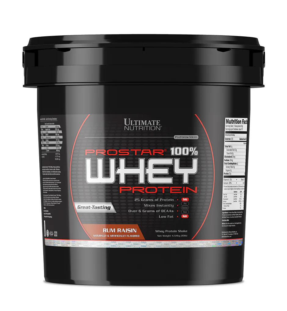 Ultimate Nutrition PROSTAR 100% WHEY PROTEIN 10lb - Image 3