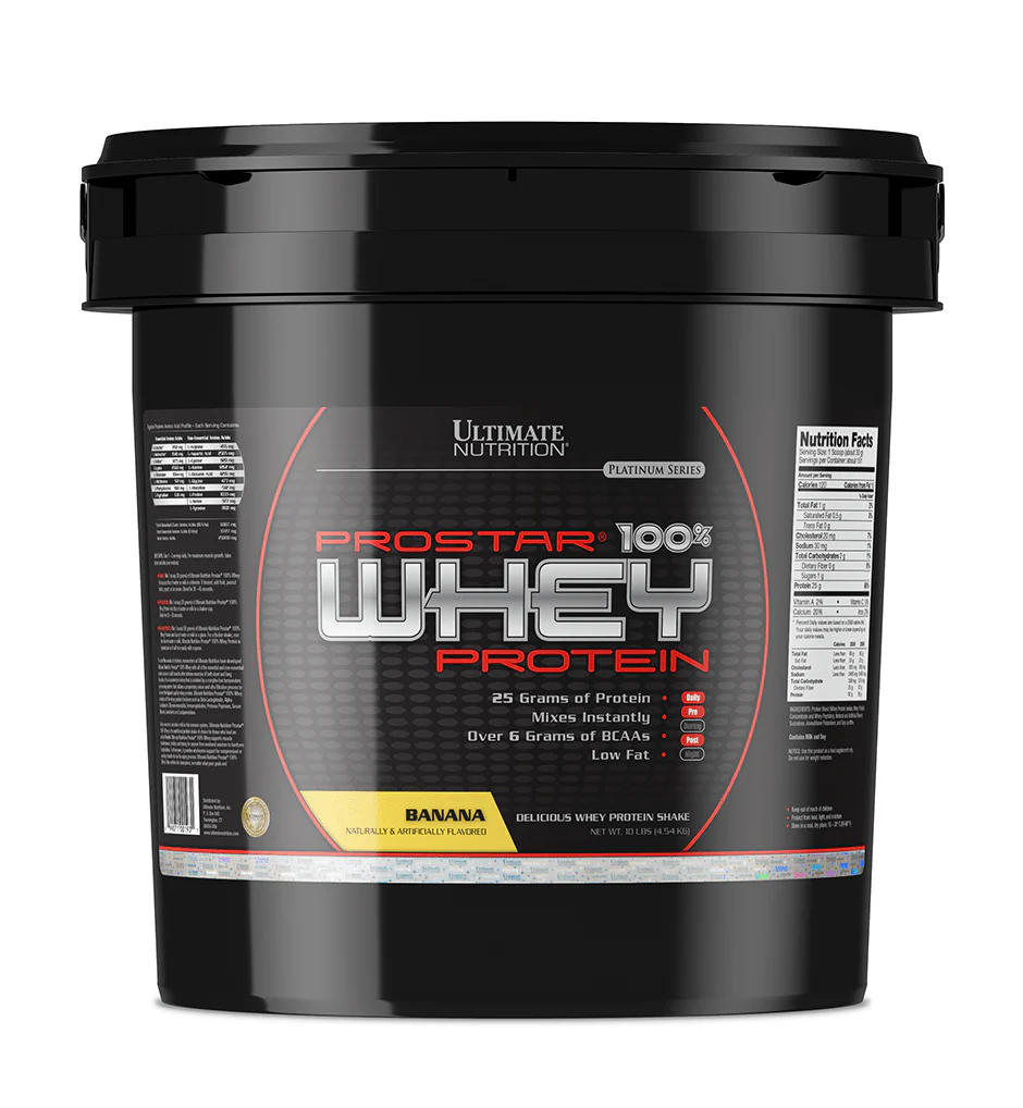 Ultimate Nutrition PROSTAR 100% WHEY PROTEIN 10lb - Image 4