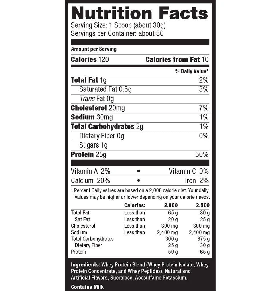Ultimate Nutrition PROSTAR 100% WHEY PROTEIN 10lb - Image 7
