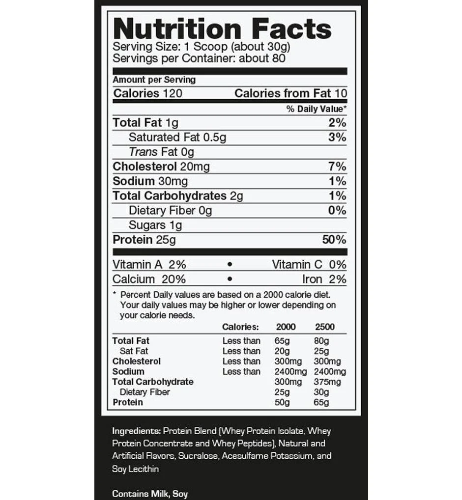 Ultimate Nutrition PROSTAR 100% WHEY PROTEIN 5.28lb - Image 10