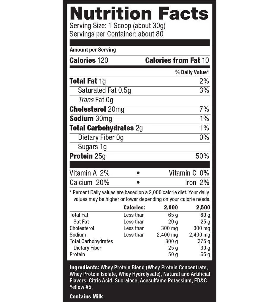 Ultimate Nutrition PROSTAR 100% WHEY PROTEIN 5.28lb - Image 6