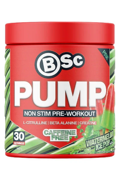 BSc Body Science PUMP Non Stim Pre-Workout 300g - Image 3