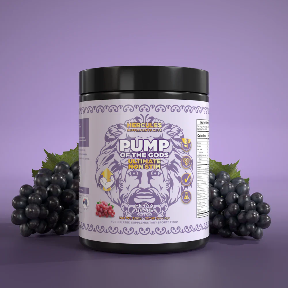 HERCULES Pump of the Gods- Ultimate Non Stim Pre-Workout - Image 2