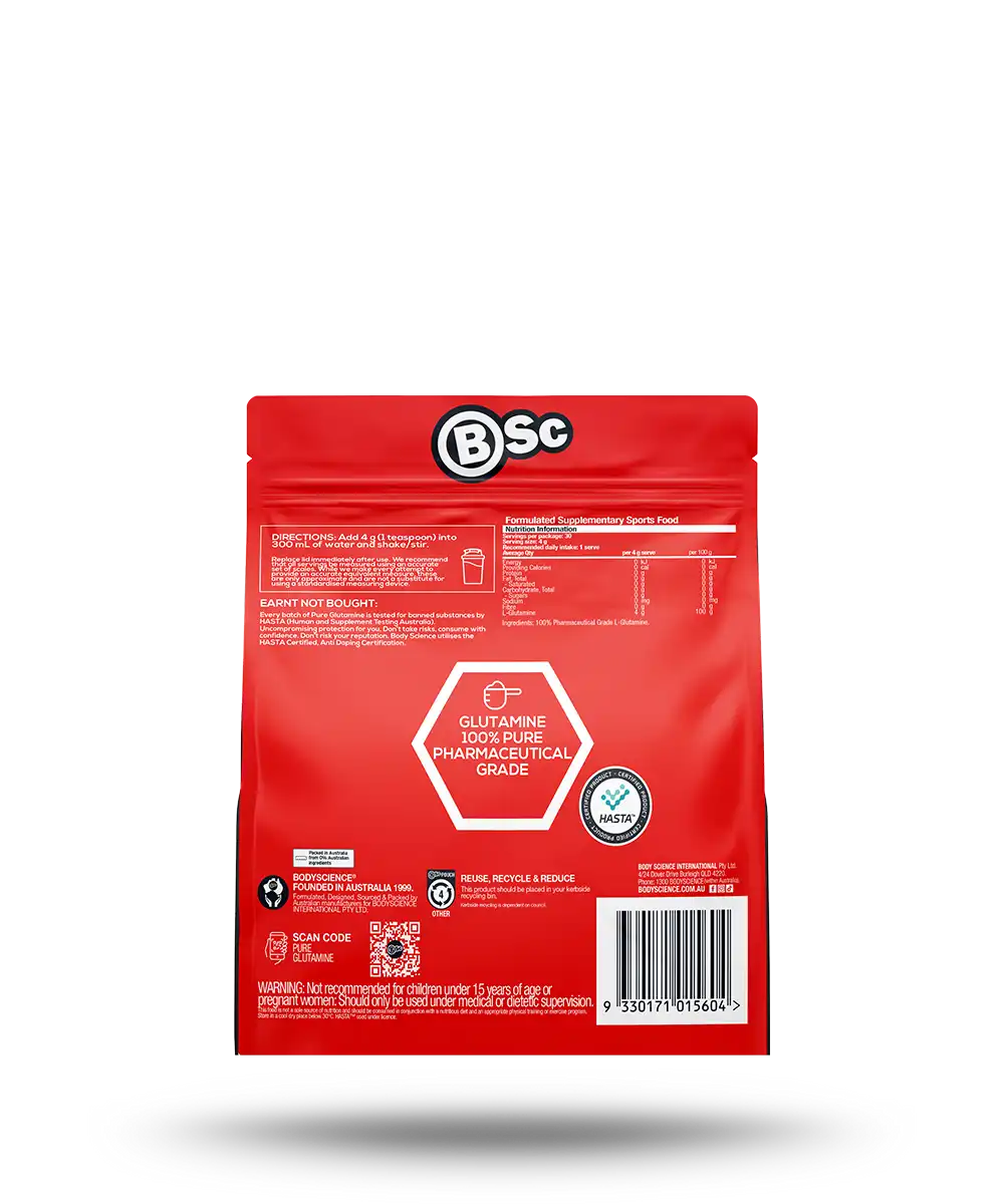 BSc Body Science Pure Glutamine - Image 2