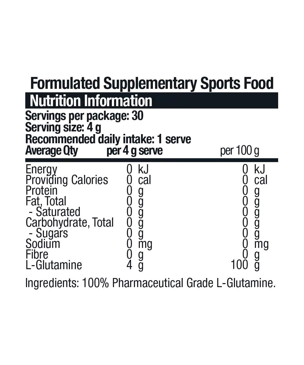 BSc Body Science Pure Glutamine - Image 3