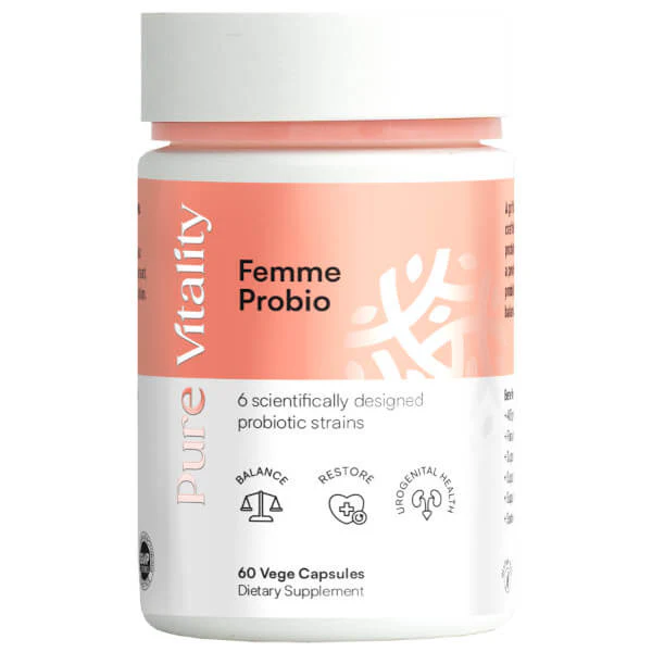 Pure Vitality Femme Probio 60 Caps